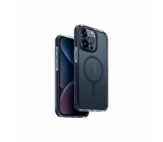 Uniq Combat MagClick ochranný kryt na Apple iPhone 15 Pro Max Smoke modrá