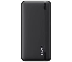 Havit PB92 20000 mAh černá / Power banka / 2x USB / 1x USB-C / 1x MicroUSB / stav baterie