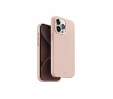 Uniq Lino Hue MagClick ochranný kryt na Apple iPhone 15 Pro Max Blush (růžová)