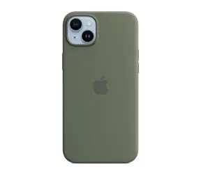 Apple Silikonový kryt s MagSafe pro iPhone 14 Plus zelená