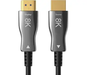 Claroc Kabel optický HDMI 2.1 (M) - HDMI 2.1 (M) 70m černá / AOC / 8K@60 Hz / 4K@120 Hz