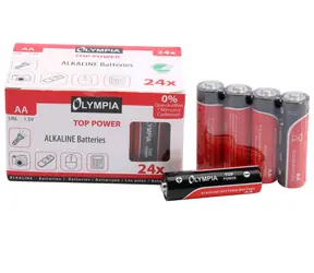 Olympia AA LR6 4 ks / alkalické baterie