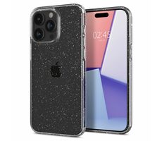 Spigen Liquid Crystal Glitter ochranný kryt pro Apple iPhone 15 Pro Max crystal quartz 
