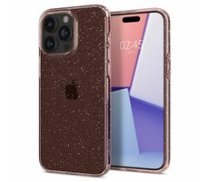 Spigen Liquid Crystal Glitter ochranný kryt pro Apple iPhone 15 Pro Max rose quartz 