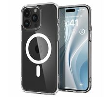 Spigen Ultra Hybrid MagSafe ochranný kryt pro Apple iPhone 15 Pro Max white 