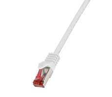 LogiLink CQ2121S šedá / Patch kabel / CAT6 / S/FTP / RJ45 / 30m