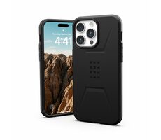 UAG Civilian MagSafe ochranný kryt pro Apple iPhone 15 Pro Max černá 