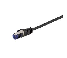 LogiLink C6A123S Ultraflex černá / Patch kabel / CAT6A / S/FTP / RJ45 / 30m