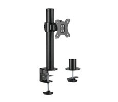 LogiLink BP0103 černá / Rameno na monitor / VESA / 17" až 32" / do 9 kg 
