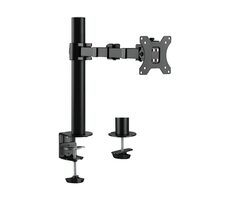 LogiLink BP0105 černá / Rameno na monitor / VESA / 17" až 32" / do 9 kg