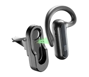 CellularLine CAR FLAT černá / Handsfree / Bluetooth / nabíjecí základna 