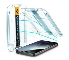 Spigen Glass tR EZ Fit 2 Pack ochranné sklo pro Apple iPhone 15 Pro Max