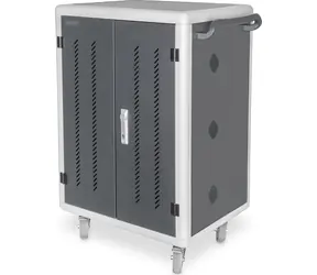 DIGITUS Mobilní nabíjecí skříňka pro notebooky/tablety do 15.6"/ synchronizace dat / UV-C Osvětlení-Sterilizace