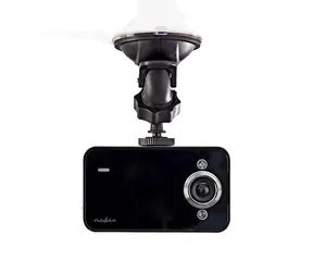 NEDIS DCAM05BK - palubní kamera do auta Černá  / HD 720p / 2.4" / Zorný úhel 60°