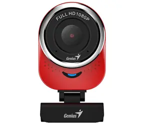 Genius QCam 6000 červená / Web kamera / 1920x1080 / USB 2.0 / mikrofon