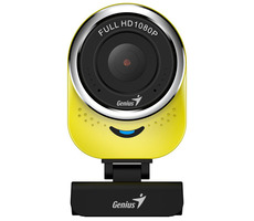 Genius QCam 6000 žlutá / Web kamera / 1920x1080 / USB 2.0 / mikrofon