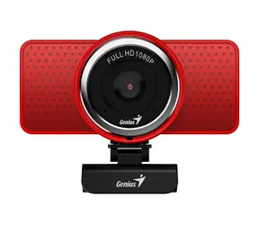 Genius ECam 8000 červená / Web kamera / 1920x1080 / USB 2.0 / mikrofon