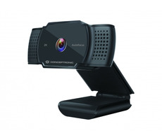 Conceptronic AMDIS02B černá / webová kamera / 2K / 2592x1944@30fps / úhel pohledu 72° / USB 2.0 / 1.5m