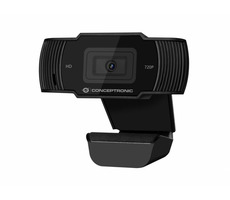 Conceptronic AMDIS03B černá / webová kamera / 720p30 / úhel pohledu 68° / USB 2.0 / 1.5m