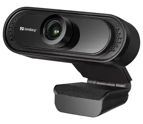 Sandberg USB Webcam Saver černá / webkamera / 1080p@30FPS / úhel záběru 60° / mikrofon / USB-A 2.0 / 1.2m