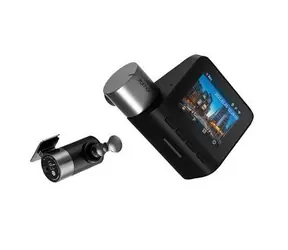 70mai Dash Cam Pro Plus + Zadní kamera RC06 Set černá / 2" LCD / 2592x1944 / WDR / 500 mAh / parkovací režim
