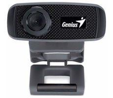 Genius FaceCam 1000X v2 černá / Webkamera / 720p@30FPS / USB 2.0 / mikrofon