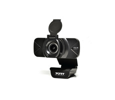 PORT CONNECT USB HD Webkamera / 1080p@30FPS / 2 MPx / USB-A + USB-C / mikrofon / kabel 1.5m