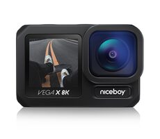 Niceboy VEGA X 8K / Outdoorová kamera / 1.3" displej / 4K@60FPS / USB-C & HDMI