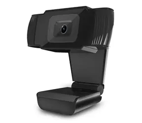 Powerton PWCAM1 černá / Webkamera / 720p / USB + 3.5mm