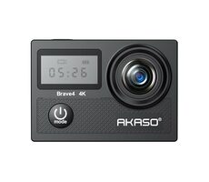 Akaso Brave 4 šedá / Sportovní kamera / 4K@24FPS / 2.0" displej / WiFi / microSD