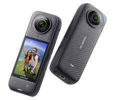 Insta360 X4 / Akční kamera / 360° / 8K@30FPS / 72 Mpx / microSD / Wi-Fi / BT / 2290 mAh