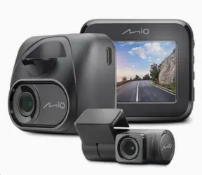 Mio MiVue C595W Dual - zadní kamera černá / FullHD / 2.0" LCD / GPS / Wi-Fi / CMOS / microSD