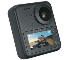 Kandao QooCam 3 / Akční kamera / 360° / 5.7K / 62MP / IP68 / Wi-Fi / BT / microSD / 1600mAh