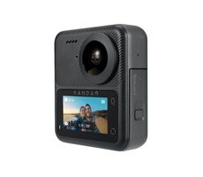Kandao QooCam 3 Motorcycle Combo / Akční kamera / 360° / 5.7K / 62MP / IP68 / Wi-Fi / BT / microSD / 1600mAh