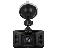 SENCOR SCR 4400 černá / Kamera do auta / 4K / microSD až 128 GB / mini USB