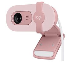 Logitech Brio 100 růžová / webkamera / 1920 x 1080 / USB 2.0