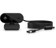 HP 320 FHD USB-A Webcam černá / rozlišení FHD / USB-A