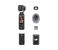 DJI Osmo Pocket 3 Creator Combo / Outdoorová kamera / 2" displej / 4K / microSD