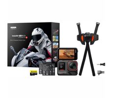Insta360 Ace Pro 2 Motocyklový balíček / Sada: kamera + 2xAku + 1x MicroSDXC 128GB + Držák na helmu INST100-35