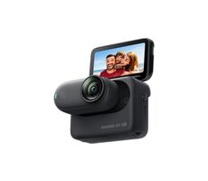 RozbaIeno - Insta360 GO 3S - 128GB černá / Akční kamera / 360° / 4K@30FPS / 2.2" Displej / Wi-Fi / BT 5.0 / 310 mAh / rozbaleno