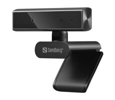 Sandberg Webkamera 1080P FHD / USB-C & USB 2.0 / Mikrofon / 2MPx / Face-ID 