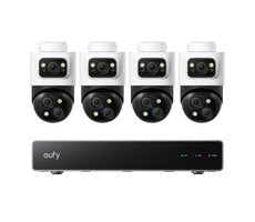 Anker eufy Bezpečnostní NVR PoE systém / sada NVR jednotka+4ks venkovní kamera Anker eufy S4 Max 4K