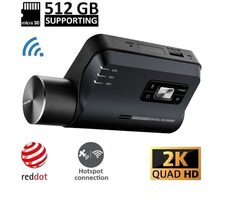 Thinkware Q850 černá / Kamera do auta / 2K / Wi-Fi / BT / microSD