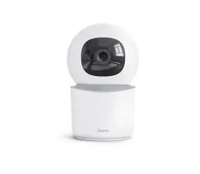 Hama Smart domácí WiFi kamera bílá / otáčení / naklápění / noční vidění / Full HD