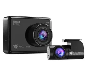 Navitel R9 DUAL černá / Kamera do auta / FullHD@30fps / 2.7" / Úhel záběru 170° / Wi-Fi / Night Vision / G-senzor / micr