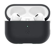 Spigen Silicone Fit + Strap ochranné pouzdro pro AirPods Pro 2 černá 