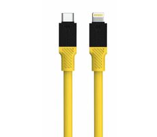 Tactical Fat Man Cable USB-C/Lightning 1m žlutá