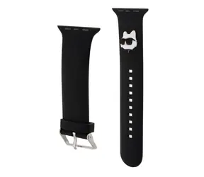 Karl Lagerfeld Choupette Head NFT Řemínek pro Apple Watch 38/40/41 černá