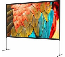 BlitzWolf BW-VS6 černá / Projekční plátno / 16:9 / 221 x 124 cm
