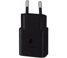 SAMSUNG EP-T2510 25W adaptér černá / USB-C nabíječka / rychlé nabíjení / bez kabelu  
